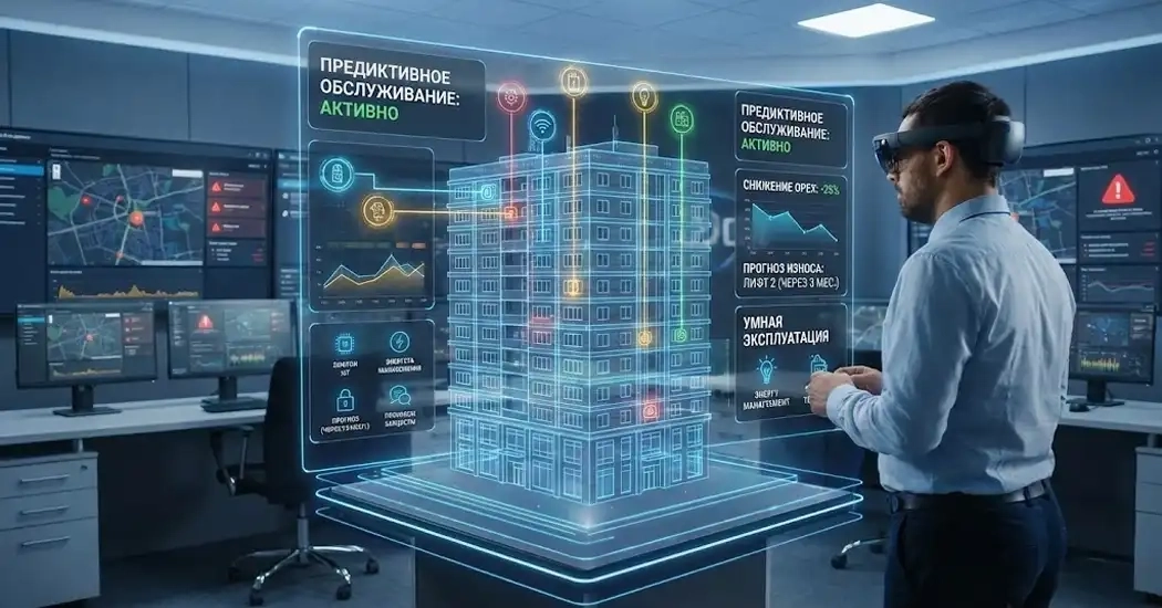 Умная эксплуатация: цифровые двойники, IoT и ИИ для управления жизненным циклом объекта