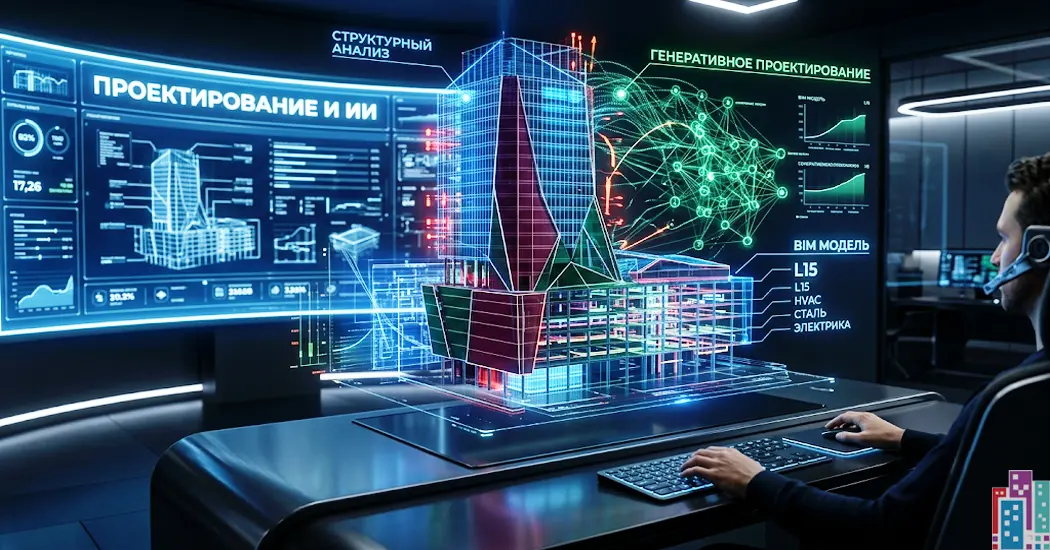 Проектирование со скоростью мысли: Как ИИ и автоматизированная экспертиза меняют строительную отрасль