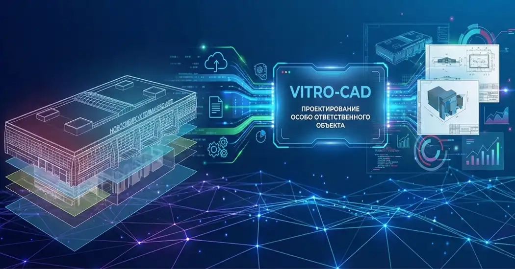 Использование Vitro CAD при cтроительстве аэропорта Толмачево