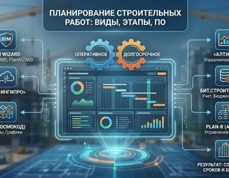 Обзор ПО для планирования строительных работ