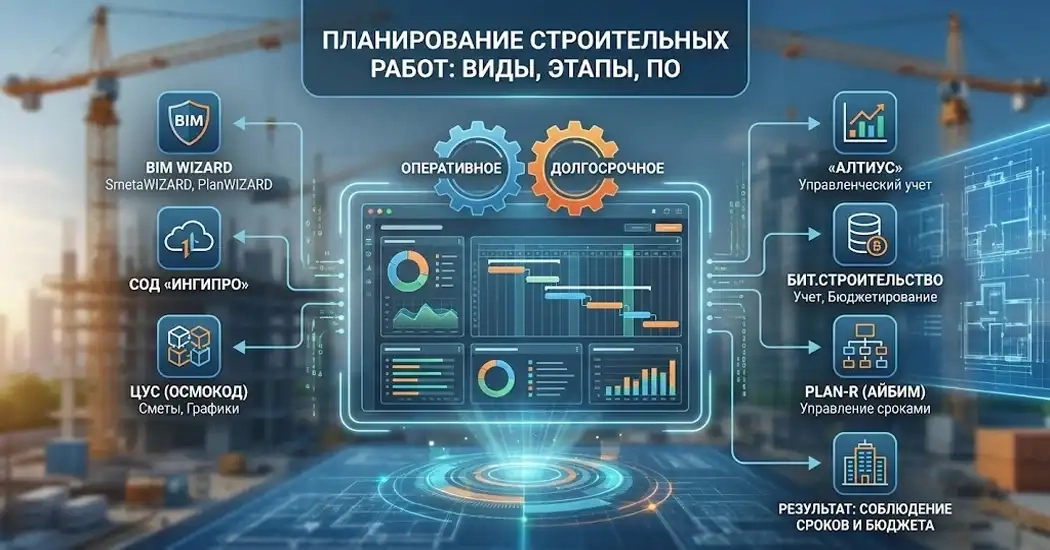 Обзор ПО для планирования строительных работ