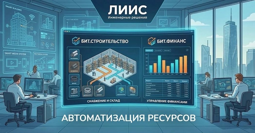 Построение и автоматизация процессов управления ресурсами в компании ЛИИС