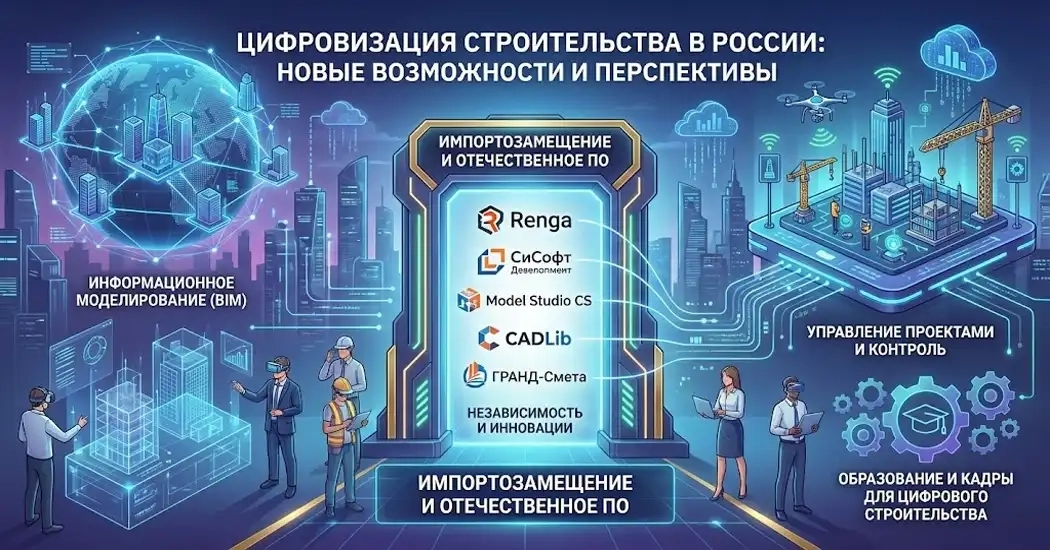 Цифровая трансформация строительного сектора: новые возможности и перспективы