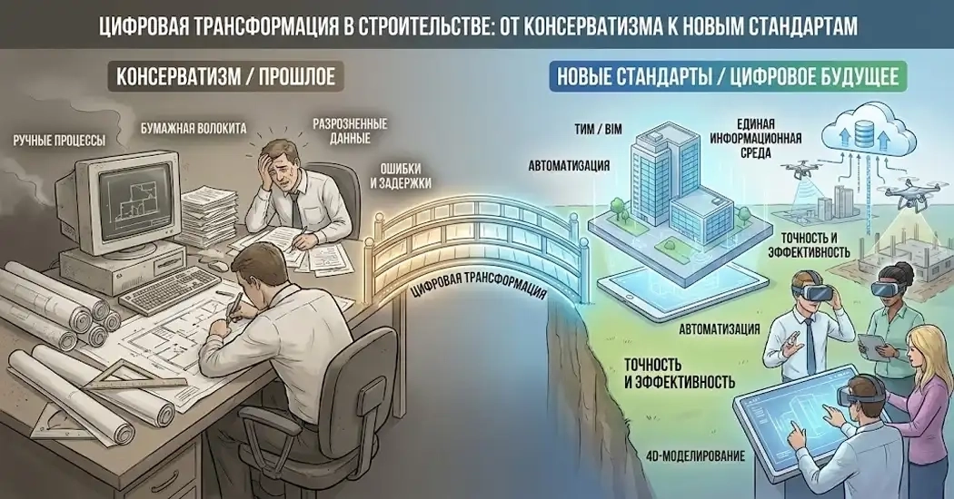BIM и ТИМ: Новое лицо строительной отрасли