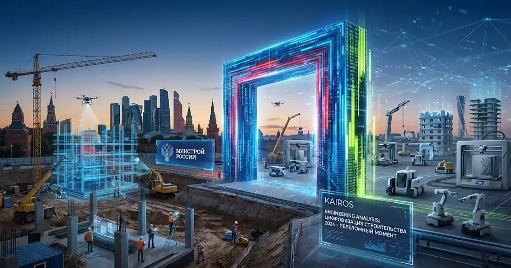 Цифровизация строительства в России 2024: как роботы и ИИ меняют отрасль