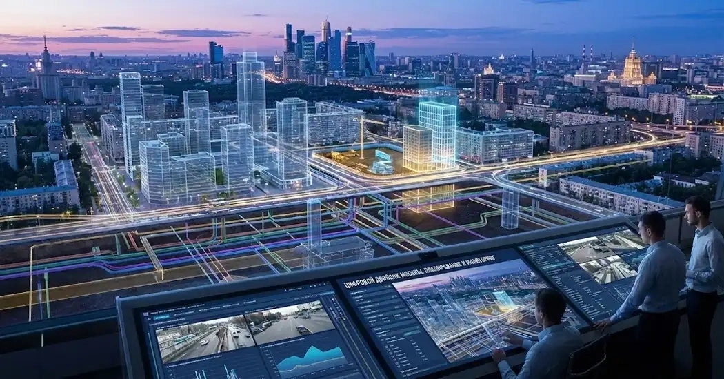Метавселенная Москвы: как цифровой двойник меняет стройку